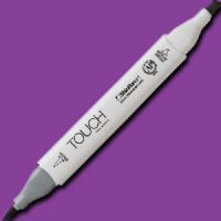 ShinHan Art 1210082-P82 TOUCH Twin Brush, Light Violet Marker; An advanced alcohol-based ink formula that ensures rich color saturation and coverage with silky ink flow; The alcohol-based ink doesn't dissolve printed ink toner, allowing for odorless, vividly colored artwork on printed materials; EAN 8809309664218 (SHINHANART1210082P82 SHINHAN ART 1210082-P82 19929-5440 ALVIN TWIN BRUSH LIGHT VIOLET MARKER) 