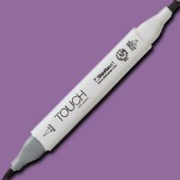 ShinHan Art 1210083-P83 TOUCH Twin Brush, Lavender Marker; An advanced alcohol-based ink formula that ensures rich color saturation and coverage with silky ink flow; The alcohol-based ink doesn't dissolve printed ink toner, allowing for odorless, vividly colored artwork on printed materials; EAN 8809309664225 (SHINHANART1210083P83 SHINHAN ART 1210083-P83 19929-6040 ALVIN TWIN BRUSH LAVENDER MARKER) 