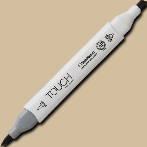 ShinHan Art 1210115-BR115 TOUCH Twin Brush, Flax Marker; An advanced alcohol-based ink formula that ensures rich color saturation and coverage with silky ink flow; The alcohol-based ink doesn't dissolve printed ink toner, allowing for odorless, vividly colored artwork on printed materials; EAN 8809326961086 (SHINHANART1210115BR115 SHINHAN ART 1210115-BR115 19929-1130 ALVIN TWIN BRUSH FLAX MARKER)