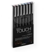 ShinHan Art 4105007 OUCH Liners 7-Color Set 0.1mm; Quality liners and brush pens features archival and pigment based ink; Smooth application; Long lasting nibs; Set contains (7) 0.1mm liners in assorted colors; Shipping Weight 0.76 lb; Shipping Dimensions 5.63 x 0.50 x 2.90 inches; EAN 8809326410027 (SHINHANART4105007 SHINHANART-4105007 OUCH-4105007 DRAWING SKETCHING) 