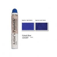 Shiva SP121227 Paintstik Oil Paint Artist Color Cobalt Blue; Made from refined linseed oil blended with a quality pigment and solidified into a convenient stick form for a rich, creamy, buttery consistency; Ideal for sketching, outlining, or covering large areas and colors are mixable; Can be spread or blended and used in conjunction with conventional oil paint; No unpleasant odors or fumes; UPC 717304061292 (SHIVASP121227 SHIVA-SP121227 PAINTSTIK-SP121227 PAINTING OIL) 