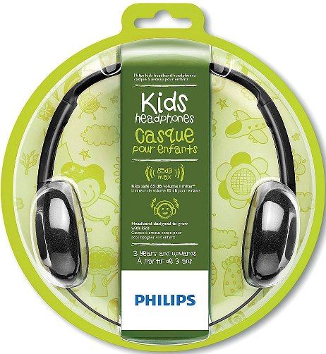 Philips SHK1000BK Kids Headband Headphones, Black, 100mW Maximum power input, Frequency response 10 - 24000Hz, Impedance 32 ohm, Sensitivity 106dB, Soft ear cushions provide a comfortable and secure fit, Ultra lightweight headband for superb comfort and fit, Neodymium speaker drivers deliver pure balanced sound, UPC 609585237513 (SHK-1000BK SHK 1000BK SHK-1000-BK SHK1000)