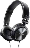 Philips SHL3050BK DJ Stereo Headphones, Black; 1000 mW Maximum power input; Frequency response 20 - 20000 Hz; Impedance 24 Ohm; Sensitivity 106 dB; Flat and compact foldable design for easy storage on the go; 32mm speaker driver delivers powerful and dynamic sound; Adjustable earshells and headband fits the shape of any head; UPC 609585245341 (SHL-3050BK SHL-3050/BK SHL3050B SHL3050) 