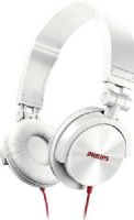 Philips SHL3050WH DJ Stereo Headphones, White; 1000 mW Maximum power input; Frequency response 20 - 20000 Hz; Impedance 24 Ohm; Sensitivity 106 dB; Flat and compact foldable design for easy storage on the go; 32mm speaker driver delivers powerful and dynamic sound; Adjustable earshells and headband fits the shape of any head; UPC 692341072482 (SHL-3050WH SHL-3050/WH SHL3050W SHL3050) 