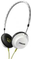 Philips SHL5100WH Strada Headband Headphones, White, 32 mW Maximum power input, Frequency response 19 - 21500 Hz, Impedance 32 Ohm, Sensitivity 104 dB, 32mm high-powered drivers deliver clear sound, Open acoustic design for natural sound, Light and slim headband for exceptional comfort, Fine-knit headband sleeve with a vivid design, UPC 609585237292 (SHL-5100WH SHL 5100WH SHL-5100-WH SHL5100) 