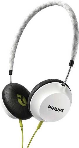 Philips SHL5100WH Strada Headband Headphones, White, 32 mW Maximum power input, Frequency response 19 - 21500 Hz, Impedance 32 Ohm, Sensitivity 104 dB, 32mm high-powered drivers deliver clear sound, Open acoustic design for natural sound, Light and slim headband for exceptional comfort, Fine-knit headband sleeve with a vivid design, UPC 609585237292 (SHL-5100WH SHL 5100WH SHL-5100-WH SHL5100)