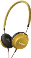 Philips SHL5100YL Strada Headband Headphones, Yellow, 32 mW Maximum power input, Frequency response 19 - 21500 Hz, Impedance 32 Ohm, Sensitivity 104 dB, 32mm high-powered drivers deliver clear sound, Open acoustic design for natural sound, Light and slim headband for exceptional comfort, Fine-knit headband sleeve with a vivid design, UPC 609585237315 (SHL-5100YL SHL 5100YL SHL-5100-YL SHL5100) 