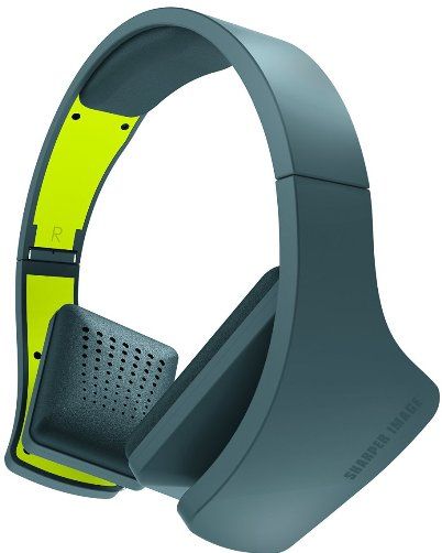 Sharper Image SHP2500YL Universal Tangle Free Premium Foldable Headphones with Mic, Yellow; Compatible with all Devices: Android Smartphones & Tablets, iPhone 4/4S/5/5S/5C, Galaxy S3/S4/S5, Kindle Fire HD, iPad 3/4/Air, Kindle Fire, Nexus 4/5/7/10, iPad Mini, Galaxy Tab 3, Laptops; Superior High-Definition Tuned For Deep Bass And Accurate Highs, Crisp, Clear Stereo Sound (SHP2500-YL SHP-2500YL SHP2500 SHP2500-YEL)
