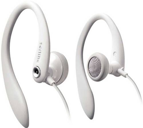 Philips SHS3200WH Flexible Fit Earhook Headphones, White, 15 mW Maximum power input, Frequency response 20 - 20000 Hz, Impedance 16 ohm, Sensitivity 100 dB, 15mm speaker driver optimizes wearing comfort, Enjoy best-in-class performance and optimum sound quality, 3D flexible earhook ensures secure fit in all ear sizes, 609585240216 (SHS-3200WH SHS 3200WH SHS3200W SHS3200)