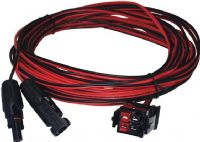 Sierra Wave 9503 30' Extension Cable, Anderson to MC4; With this cable you can extend your Solar Collector 30' from the Energy Center that it is charging; Allows the Energy Center to be indoors or in the shade while the Solar Collector is in full sun; Weight 1 lbs; UPC 769372095037 (SIERRAWAVE9503 SIERRAWAVE-9503 SIERRAWAVE 9503) 