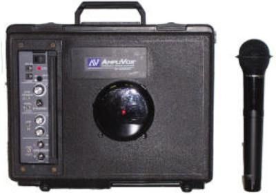 Amplivox SIR223 Infrared Handheld Audio Portable Buddy, For trouble-free, secure communication use infrared technology, Audience Size: Up to 1000, Room Size: Up to 10000 sq. ft., 2 presenters can be wireless (with optional 2nd wireless kit) (SIR-223 SIR 223 SIR22)