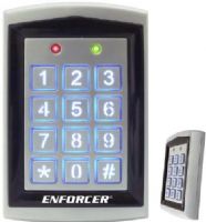 Seco-Larm SK-1323-SPQ ENFORCER Sealed Housing Weatherproof Outdoor Stand-Alone Digital Access Keypad; Built-in proximity card reader; 3 Programmable access modes for Output #1: Card Only, Card or Code, and Card with Code; Output #2 may have either a card or a code programmed for each user; 12~24 VAC/VDC operation; UPC 676544011071 (SK1323SPQ SK1323-SPQ SK-1323SPQ)  