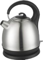 Sunpentown SK-1715S Stainless Cordless Electric Kettle, 1.7 liters capacity, Stainless steel body, Patented Otter temperature controller, Powerful 1500W heating element for rapid boiling, Cord-free kettle easily removes from base, 360 degrees swivel base, Concealed heating element, Automatic/manual switch off with power indicator, UPC 876840004245 (SK1715S SK 1715S SK-1715) 