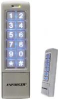 Seco-Larm SK-2323-SDQ ENFORCER Mullion-Style Outdoor Stand-Alone Digital Access Keypad; 12~24 VAC/VDC operation; 1010 Users (Output #1: 1000 users, Output #2: 10 users); 2 Form C relays, each rated 1 Amp @ 30VDC; Each relay has programmable output time from 1~99 seconds or toggle; UPC 676544011064 (SK2323SDQ SK2323-SDQ SK-2323SDQ)  