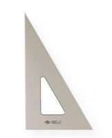 Alvin SK360-14 Smoke-Tint Triangle 30/60 degrees 14"; These triangles are made of molded 0.10" thick polystyrene and feature a transparent non-glare smoke tint for easy visibility; Edges are double beveled with handy fingerlifts for quick placement and removal; Supplied in poly bag with hanging hole; Shipping Weight 0.25 lb; Shipping Dimensions 14.00 x 14.00 x 0.12 in; UPC 088354123750 (ALVINSK36014 ALVIN-SK36014 ALVIN-SK360-14 ALVIN/SK36014 SK36014 ARCHITECTURE) 
