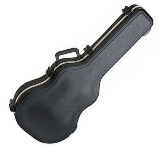 SKB SKB-000 Acoustic Guitar Case 000 Sized, Injection molded polyethylene case with rigid EPS foam interior to keep guitar from slipping, Reinforced nylon trigger-release latching system, TSA recognized and accepted locks, Bumper protected valance, Full length neck support, Compartment for accessories, Injection molded feet, UPC 789270000001 (SKB-000 SKB 000 SKB000)