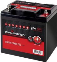 Shuriken SK-BT28 Car Battery Power Cell, 700 Watts, 28 Amp Hours, 12 Volt, Compact size, Absorbed glass mat technology, Can be mounted in any position, 6.5" W x 6.9" H x 4.92" D, UPC 086429274970 (SK-BT28 SK BT28 SKBT28) 