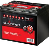 Shuriken SK-BT35 Car Battery Power Cell, 800 Watts, 35 Amp Hours, 12 Volt, Compact size, Absorbed glass mat technology, Can be mounted in any position, 7.7" W x 6.46" H x 5.12" D, UPC 086429173419 (SK-BT35 SK BT35 SKBT35) 