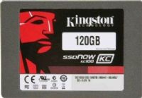 Kingston SKC100S3/120G model Ssdnow Kc100 Internal Solid State Drive, Solid state drive - internal Device Type, 120 GB Capacity, 2.5" x 1/8H Form Factor, Serial ATA-600 Interface Serial, 600 MBps external Drive Transfer Rate, 555 MBps read / 510 MBps write Internal Data Rate, 1,000,000 hours MTBF, 1 x Serial ATA-600 - 7 pin Serial ATA Interfaces, UPC 740617188455 (SKC100S3120G SKC100S3-120G SKC100S3 120G) 