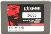 Kingston SKC100S3/240G model Ssdnow Kc100 Internal Solid State Drive, Solid state drive - internal Device Type, 240 GB Capacity, 2.5" x 1/8H Form Factor, Serial ATA-600 Interface Serial, 600 MBps external Drive Transfer Rate, 555 MBps read / 510 MBps write Internal Data Rate, 1,000,000 hours MTBF, 1 x Serial ATA-600 - 7 pin Serial ATA Interfaces, UPC 740617188462 (SKC100S3240G SKC100S3-240G SKC100S3 240G) 