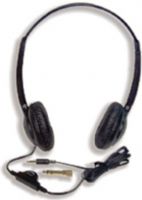 Amplivox SL1006 Deluxe Headphones for use with multimedia computers, Swivel (90 degrees) ear pieces, Foam ear cushions, Volume Controle, Adjustable molded plastic headband, 6ft. Cord with stereo plug and gold plated 1/4" screw-in stereo adapter (SL-1006 SL 1006) 