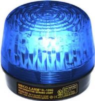 Seco-Larm SL-126-A24Q/B Strobe Light, Blue; For 6- to 24-Volt use; 100000 Candle power; Easy 2-wire installation, regardless of voltage; If the strobe light is being powered by a backup battery, as the battery is drained, the strobe light will continue to function; Perfect for “informative” household burglar alarm use; UPC 676544010791 (SL126A24QB SL-126-A24Q-B SL-126-A24Q SL126-A24Q/B SL-126A24Q/B)  