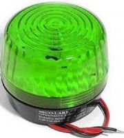 Seco-Larm SL-126Q/G Strobe Light, Green; For 6- to 12-Volt use; 100000 Candle power; Easy 2-wire installation, regardless of voltage; If the strobe light is being powered by a backup battery, as the battery is drained, the strobe light will continue to function; Perfect for “informative” household burglar alarm use; UPC 676544010845 (SL126QG SL-126Q-G SL126Q/G SL-126QG)  
