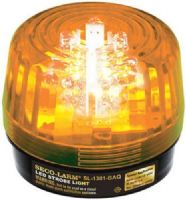 Seco-Larm SL-1301-EAQ/A Amber Lens Strobe Light with 12 LEDs, 6~12 VDC operating voltage, Adjustable flashing speed 130 flashes/minute, Operating life over 50000 hours (over 5.7 years), Simple 2-wire installation, High-impact resistant case, High-impact and heat-resistant lens, Reverse polarity protection, Visible in all directions, Flash only, Indoor/outdoor use (SL1301EAQA SL-1301-EAQ-A SL-1301EAQ/A SL1301-EAQ/A)  