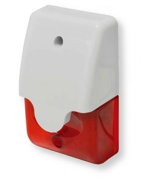 Seco-Larm SL-1312-SA/R Red Mini Strobe Siren for Indoor or Outdoor Use, Red and White; UPC Not Available; (SECOLARMSL1312SA/R SECOLARM SL-1312SA/R SECOLARM SL-1312-SA/R SECOLARM SL 1312 SA/R SECOLARM SL1312 SA/R SECOLARM SL/1312/SA/R)