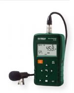 Extech SL400-NIST Personal Noise Dosimeter with USB Interface; NIST compliance; Measures frequency weighted noise exposure and peak (C, Z) sound level; Datalogs up to 999,999 readings when used as a sound level meter with sampling times between 1 second and 24 hours; Sound level mode displays sound level, min max, time averaged sound level (Leq), peak, and sound exposure level (SEL); UPC 793950474013 (SL400NIST SL-400-NIST DOSIMETER-SL400-NIST EXTECH-SL400NIST EXTECHSL400-NIST EX-TECH-SL400-NIST 