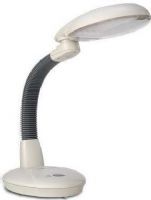 Sunpentown SL-821G Easy Eye Energy Saving Desk Lamp - Gray, Efficient compact fluorescent lamp is controlled by an IC chip originated from Japan, which produces a flicker-free frequency of 25,000Hz, Simulates natural lighting (SL821G  SL  821G)  