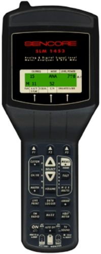 Sencore SLM1453I Signal Level Meter, All channel/frequency tuning - measures VHF/UHF, cable and sub-band TV channels (SLM1453I SLM 1453I SLM-1453I SLM1453 SLM-1453)