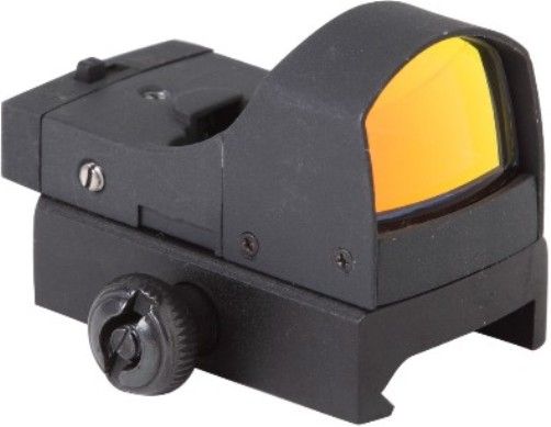 Sightmark SM13001 Mini Shot Reflex Sight, 1x Magnification, 23 x 16mm Objective, Field of view (m@ 100m) 15.7, Precision Accuracy, Reliable and Durable, Wide Field of View, Quick Target Aquisition, Perfect for Rapid Fire or Moving Target Shooting, Single Reticle, Parallax Corrected, Unlimited Eye Relief, Weaver Mount, UPC 810119010087 (SM-13001 SM 13001)