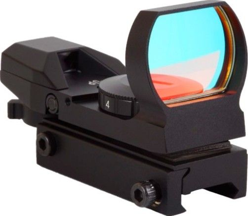 Sightmark SM13003B Sure Shot Reflex Sight, Black, 1x Magnification, 33 x 24mm Objective, Field of view 35m@ 100m, Precision accuracy, Reliable and durable, Wide field of view, Quick target acquisition, Perfect for rapid fire or moving target shooting, Multi-reticle (4 patterns), Adjustable reticle brightness, Parallax corrected, UPC 810119010100 (SM-13003B SM 13003B SM13003)