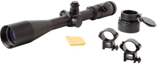 Sightmark SM13011 Refurbished Triple Duty 8.5-25x50 Riflescope, 50mm Lens Diameter, 8.5-25x Magnification, 37mm Eyepiece Diameter, 14.66-4.97ft @ 100yds Field of View, 5.8mm - 2.0mm Exit Pupil, 98.6mm - 88mm Eye Relief, Precision Accuracy, Adjustment Lock, Mil-dot Reticle, Wide Field of View, Precision Multicoated Optics, UPC 810119010179 (SM-13011 SM 13011)