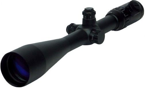 Sightmark SM13018 Triple Duty Riflescope, 10x40 Magnification, 56mm Objective, 37mm Eyepiece diameter, Field of view (m@ 100m) 3.84-0.98, Phase corrected, anti-reflective coating wide band AR green, 5.6-1.4mm Exit pupil, 97.5-85mm Eye reliefPrecision accuracy, Adjustment lock, Internal lit red/green reticle, US Army Mil-dot, Wide field of view, UPC 810119011046 (SM-13018 SM 13018 Yukon)