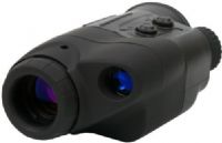 Sightmark SM14061 Refurbished Eclipse 2x24 Night Vision Monocular, 2x Magnification, 24mm Objective, 36 lines/mm Resolution, Angular field of view 23 degrees, Viewing range 150m/164yds, Built-in IR Illuminator 100m, IR On/Off button, Internal Diopter Adjustment, Durable rubber body, Tripod adapter, Compact, Lightweight, UPC 810119012579 (SM-14061 SM 14061) 