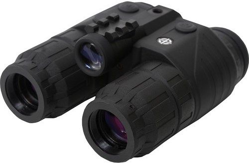 Sightmark SM15071 Ghost Hunter 2x24 Night Vision Binoculars, 1x Magnification, 24mm Objective, Field of view 44m@100m, 0.3m Min. focusing distance, 12m Eye Relief, Diopter adjustment +/-5, Resolution 36 lines per mm, 805nm IR Wavelength, 63mm Interpupillary Distance, High quality image and resolution, Close observational range of focus, UPC 810119017109 (SM-15071 SM 15071)