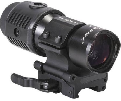 Sightmark SM19037 3x Tactical Magnifier, Increases magnification of accompanying sights for greater engagement range, Fully multi-coated optics, slide to side mount provides rapid transition between weapon's optical systems, Improved target recognition-especially medium range targets, Exit pupil diameter: 9.6, Shockproof, Eyepiece Diameter: 23, IP Rating (waterproof): IPX6 (weatherproof), Objective Lens Diameter: 28, Maximum Recoil: 800, Weight: 10 oz, Body Material: aluminum (SM19037 SM19037)