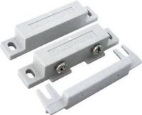 Seco-Larm SM-200Q/W ENFORCER Magnetic Contact, White, Surface-mounted contact for closed loop applications, Screw terminals for quick installation, Includes terminal cover, 3/4" (19mm) GAP, Dimensions 2-1/2"x9/16"x1/2" (63.5x14x13 mm), UPC 676544011736 (SM200QW SM200Q/W SM-200Q-W SM-200QW)  