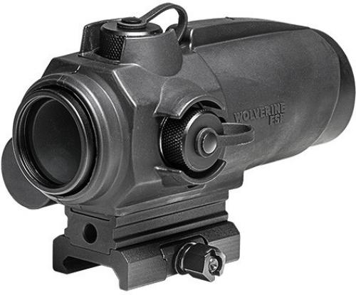 Sightmark SM26020 Wolverine FSR Red Dot Sight; Digital switch brightness controls; Scratch resistant, anti-reflective lens coating; 28mm objective lens for quicker acquistion; Reticle type 2 MOA Dot; Reticle color: Red; Illuminated reticle; Brightness settings: off, NV1, NV2, 3-10; Magnification: 1x; Window dimension: 28mm; Window material: glass; Eye relief: unlimited; Elevation adjustment MOA: 120; Windage adjustment MOA: 120; MOA adjustment (1 click) 1/2; UPC 812495020292 (SM26020 SM26020)