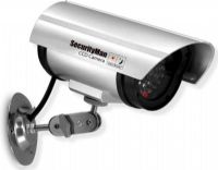 SecurityMan SM-3601S Dummy Indoor Camera with Flashing LED; Imitation Infrared LEDs and one flashing LED; Indoor dome camera type; Metal mounting bracket; Powered by 2 AA batteries, not included; Camera Dimensions 3.1" diameter x 10.2" Depth; Product Package Dimensions 8.0" x 4.3" x 3.6"; Shipping Package Dimensions 9.0" x 7.0" x 4.0"; Weight 1.00 lbs; Shipping Weight 2.00 lbs; UPC 701107901367 (SM3601S SM36-01S SM3601-S SECURITYMANSM3601S SECURITY-MAN-SM-3601S SECURITY MAN-SM3601S) 