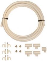 Sunpentown SM-3804 Extension Kit 3/8" with 4 Nozzles; For all SPT 3/8" Misting Systems; Reduces temperature up to 25°F; Connects to your standard faucet/spigot; Premium brass nozzles that are rust free and more resistant to calcium deposits; High quality UV-resistant material; Cools patios, play and pet areas; Clears airborne particles and repels flying insects; UPC 876840006560 (SM3804 SM 3804) 