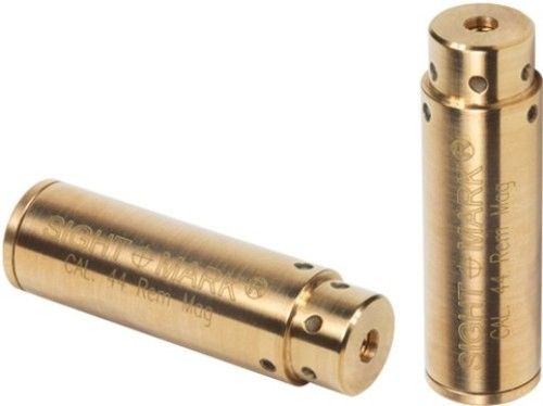 Sightmark SM39019 Magnum Pistol Premium Laser Boresight .44, Laser Wavelength 632-650nm, Visible red laser LED, Range for Sighting 15-100 yards, Dot Size 2in @ 100 yards, Precision Accuracy, Reliable and Durable, Fastest gun zeroing and sighting system, Reduce wasted cartridges and shells, Carrying case included, UPC 810119011251 (SM-39019 SM 39019)