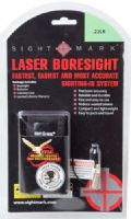 Sightmark SM39021 LR Premium Laser Boresight .22, Laser Wavelength 632-650nm, Visible red laser LED, Range for Sighting 15-100 yards, Dot Size 2in @ 100 yards, Precision Accuracy, Reliable and Durable, Fastest gun zeroing and sighting system, Reduce wasted cartridges and shells, Carrying case included, UPC 810119014528 (SM-39021 SM 39021) 