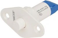 Seco-Larm SM-4301-TQ/W ENFORCER Plunger-Type Recessed-Mount N.C. Magnetic Contact Switch, White; For N.C. circuits; Used for protecting sliding doors and windows where space is limited; Magnet and reed switch contained in housing; Spacer and screws included; Plunger travel is 1/4" (6mm); Screw terminals (SM4301TQW SM-4301-TQ-W SM-4301-TQ SM-4301TQ/W)  