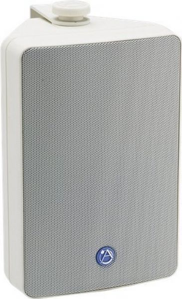 Atlas Sound SM52T-W TWo-Way Weather Resistant Speaker, 85Hz - 20kHz Frequency Response, 100W Power Capacity, 110dB - 40W at 0.5 m Maximum Sound Pressure Level, 90dB - 1W at 1 m Nominal Sensitivity, 8 Ohms Impedance, Crossover, Shielded, 5.25