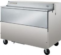 Beverage Air SM58N-S Stainless Steel Milk Cooler 1 Sided, 7.5 Amps, 60 Hertz, 1 Phase, 115 Volts, Single Sided Access Type, 16 Crates Capacity, 24 Cubic Feet Capacity, Bottom Mounted Compressor, Cold Wall Cooling System, Swing Door Style, Solid Door Type, 1/3 Horsepower, 1 Number of Doors, Energy Star Certified, NSF Listed, 39.50" H x 58.50" W x 31" D (SM58NS SM58N-S SM58N S) 