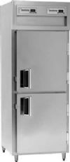 Delfield SMDBR1-SH Solid Half Door Dual Temperature Reach In Refrigerator / Freezer - Specification Line 12 Amps, 60 Hertz, 1 Phase, 115 Volts, Doors Access, 21.62 cu. ft. Capacity, 10.81 cu. ft. Capacity - Freezer, 10.81 cu. ft. Capacity - Refrigerator, Swing Door Style, Solid Door, 1/4 HP Horsepower - Freezer, 1/5 HP Horsepower - Refrigerator, 2 Number of Doors, 4 Number of Shelves, 1 Sections, UPC 400010728374 (SMDBR1-SH SMDBR1 SH SMDBR1SH) 