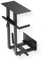 Smith System 17213 Large CPU Holder, Black Color; Accommodates PC’s with dimensions ranging from 9.75"-17.5" deep by 5.38"-9.63" wide by 15.25"-19.75" in height; The computer will be secured via two steel bars and matching combination locks; Supports up to 50 lbs of weight; The backbone of this unit is constructed of 0.5" x 1.5" (17213 17-213 172-13 SMITH17213 SMITH-17213 SMITH-172-13) 